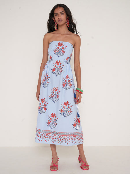 Simona Dress - Sky - 1