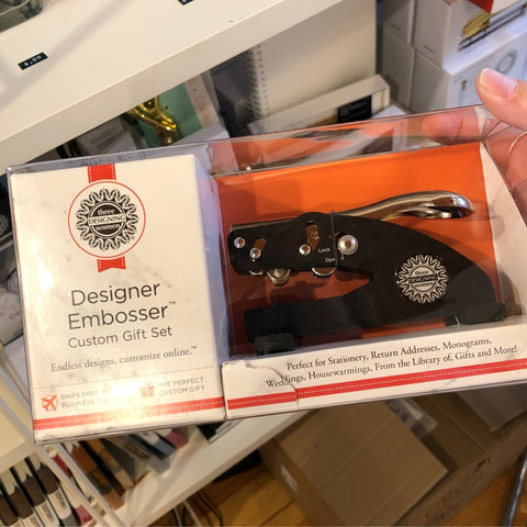 Designer Embosser Custom Gift Set