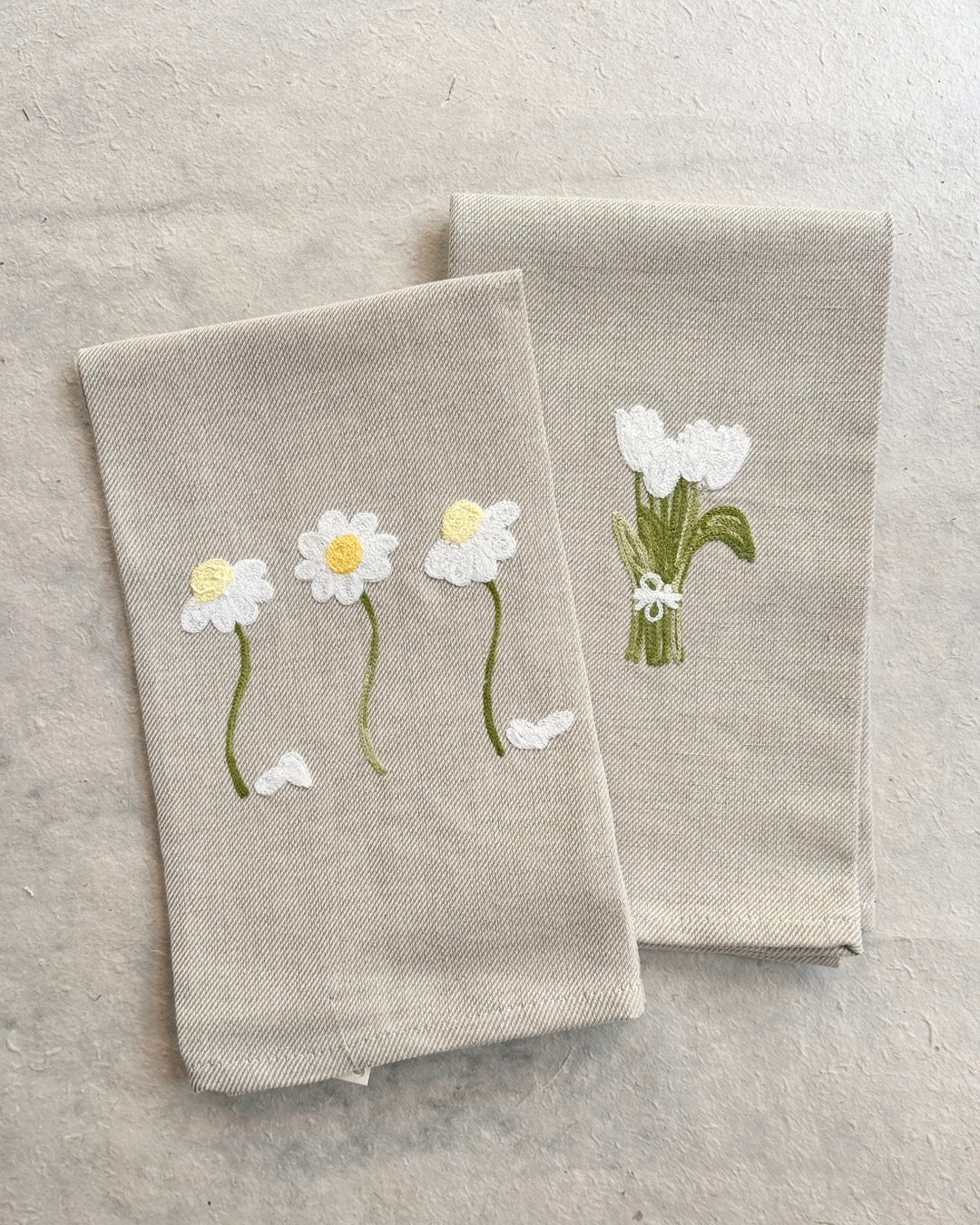 Busatti Embroidered Kitchen Towels