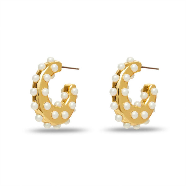 Lele Sadoughi Mini Hoop Earrings