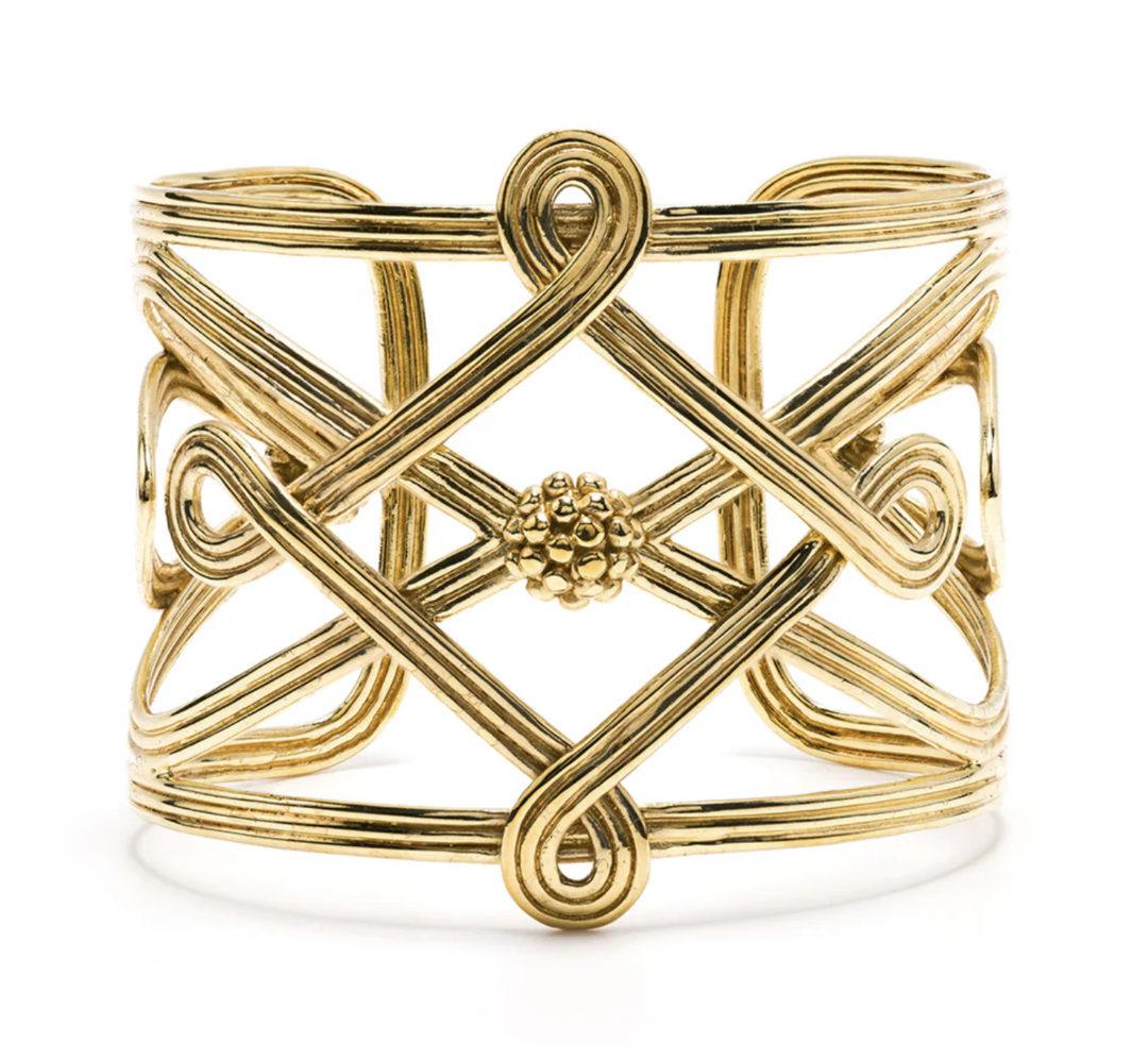 Monique Compass Cuff - Gold