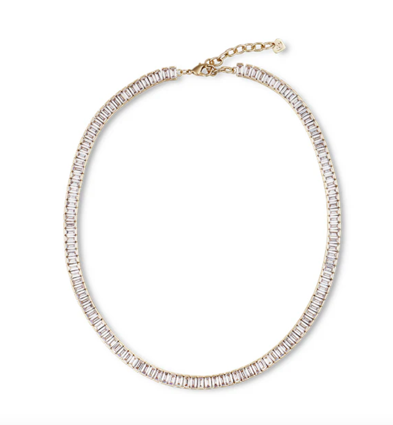 Baguette Tennis Necklace by HART