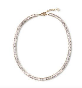 Baguette Tennis Necklace by HART