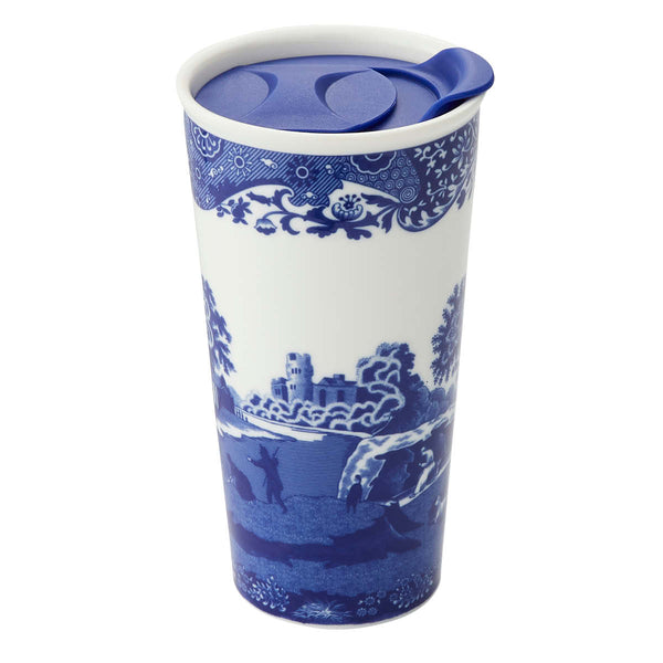 Blue Italian Travel Mug 12oz