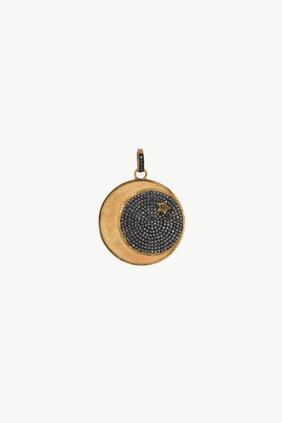 Crescent and Star Pendant