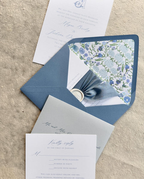 Megan and Jackson - Wedding Invitations
