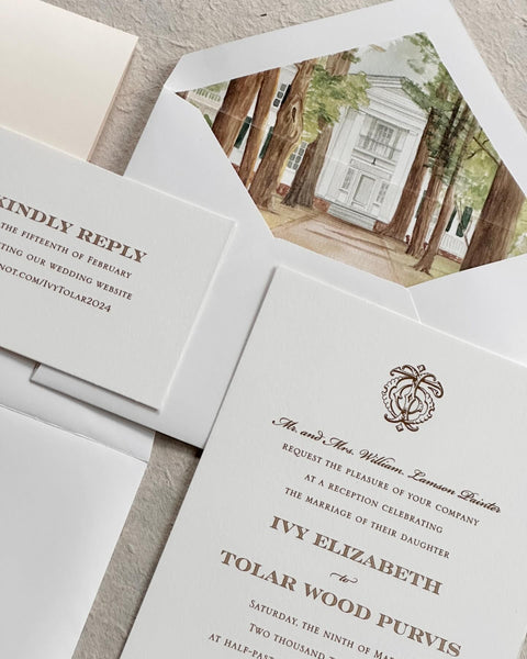 Ivy and Tolar - Wedding Invitations