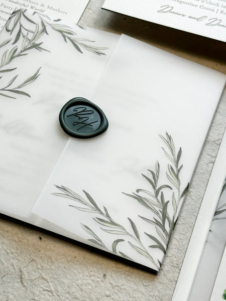 Regan and Hunter - Rosemary Beach Wedding Invitations