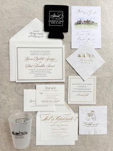 Lauren and Chad - Wedding Invitations