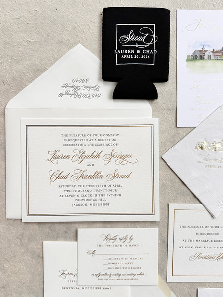 Lauren and Chad - Wedding Invitations