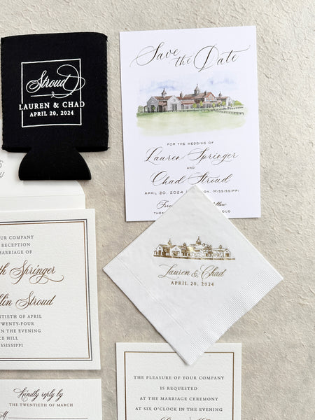 Lauren and Chad - Wedding Invitations