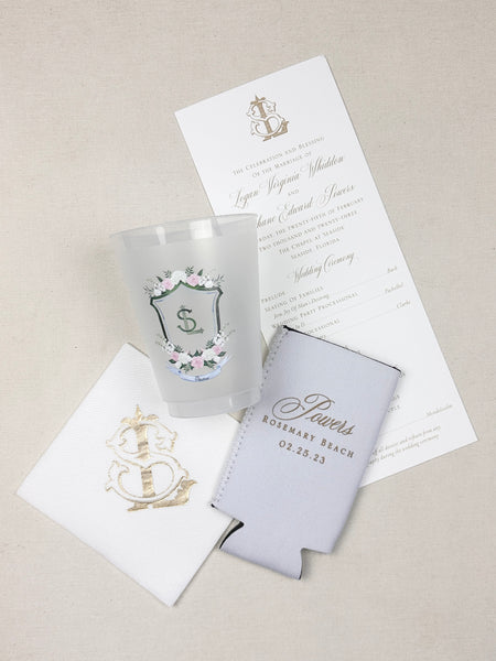 Logan and Shane - Rosemary Beach Wedding Invitations