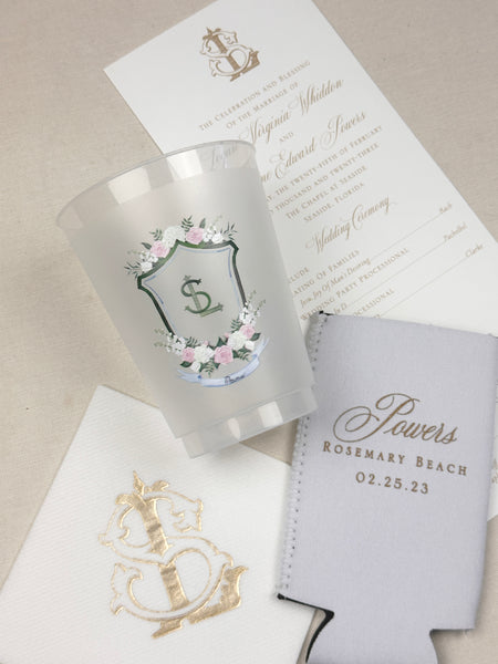 Logan and Shane - Rosemary Beach Wedding Invitations