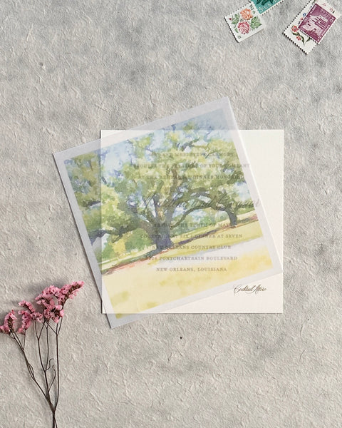 Madeline and Connor Rehearsal Dinner Invitations