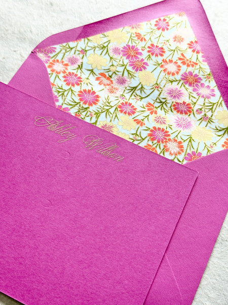Arzberger Willson Engraved Stationery