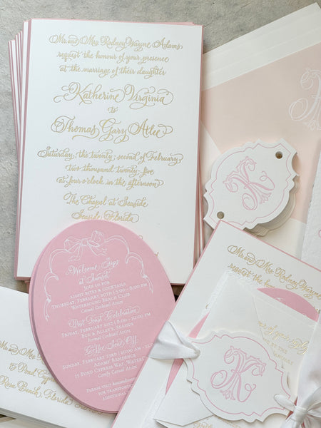 Kate and Tommy Wedding Invitations