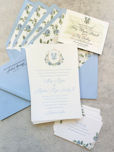Mary Rogers and Trey - Wedding Invitations