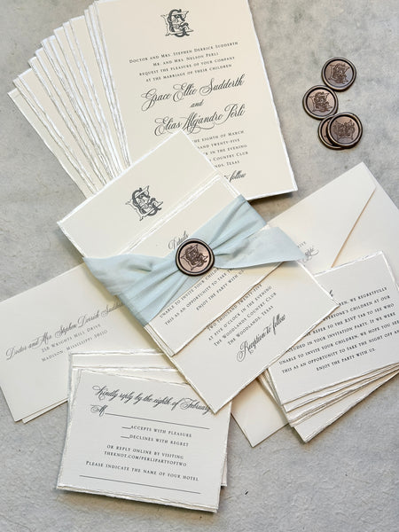 Grace and Elias - Wedding Invitations