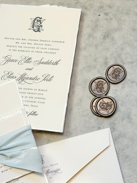 Grace and Elias - Wedding Invitations