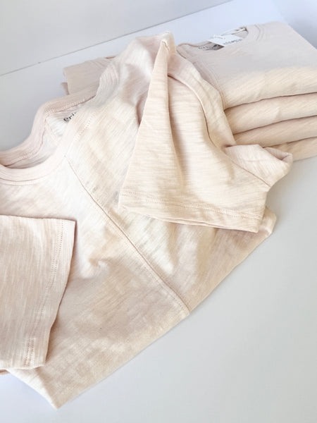 Celia Perfect Length Tee in Pink - Short Sleeve