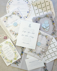 Evelyn and Louis - Wedding Invitations