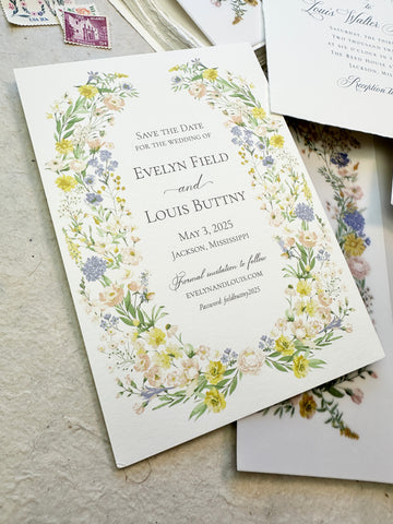 Evelyn and Louis Save the Dates