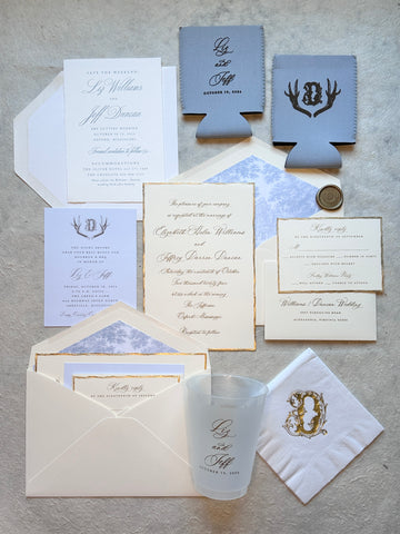 Liz and Jeff - Wedding Invitations