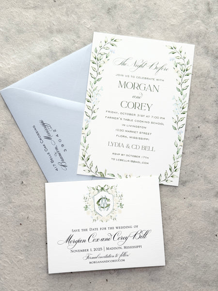 Bell Rehearsal Dinner Invitations
