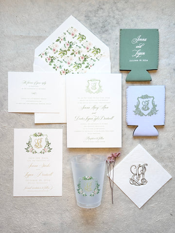 Jenna and Logan - Wedding Invitations