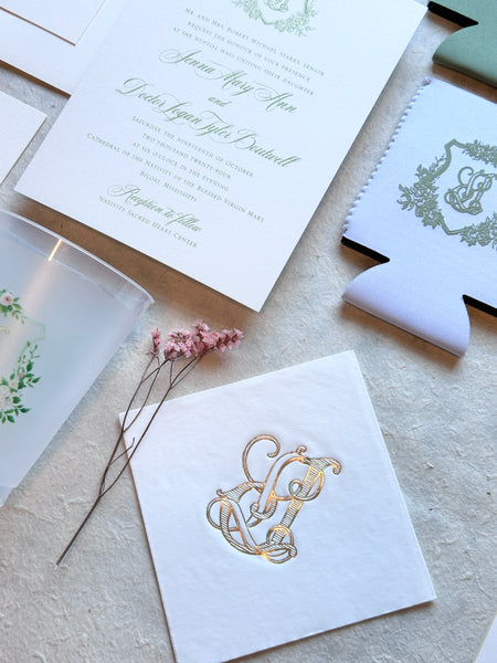 Jenna and Logan - Wedding Invitations