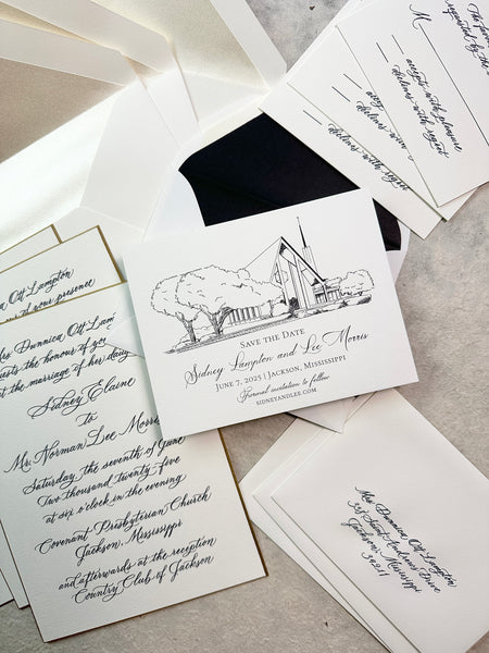 Sidney and Lee Save the Dates
