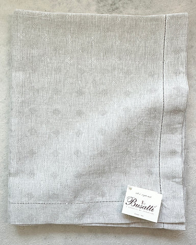 Busatti Tablecloth - Scala 40, Col. 37, Hemstitch