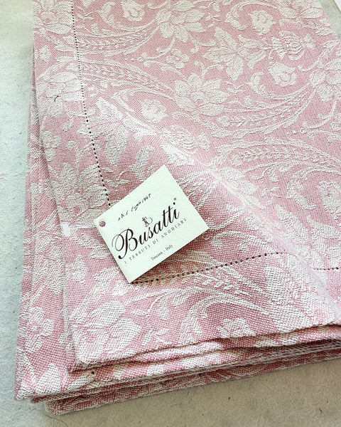 Busatti Tablecloth - Donne di Coppe, Col. 18, Hemstitch