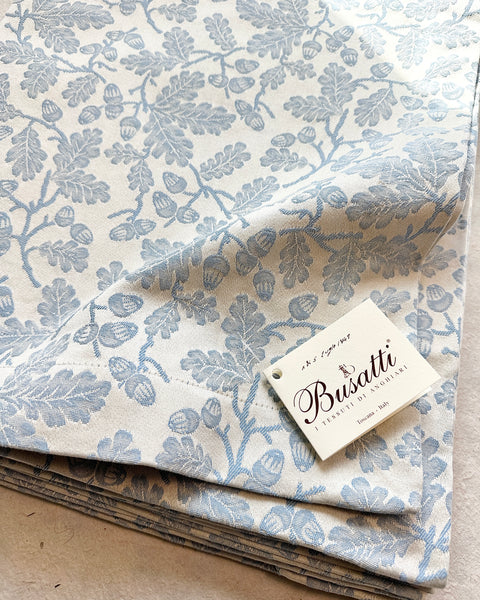 Busatti Tablecloth - Rovere (Acorn), Col. 6, Plain Hem