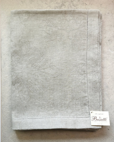 Busatti Tablecloth - Spiga Messe, Col. 37, Hemstitch