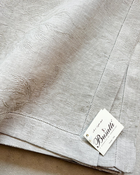 Busatti Tablecloth - Spiga Messe, Col. 37, Hemstitch