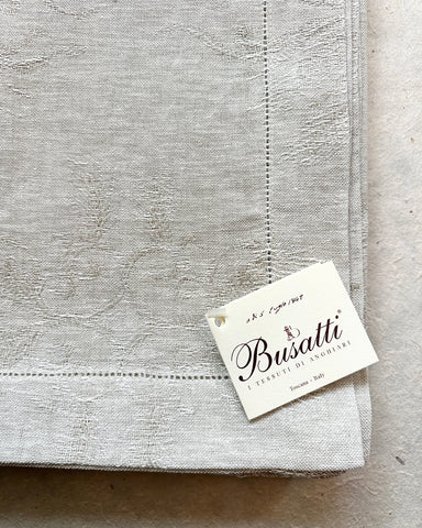 Busatti Tablecloth - Spiga Messe, Col. 37, Hemstitch