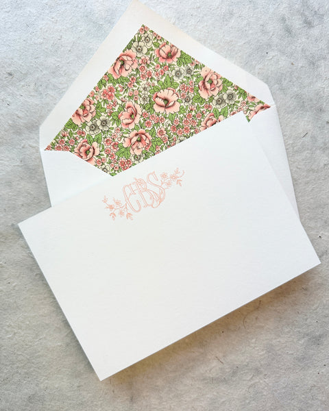 Arzberger CBS Engraved Stationery