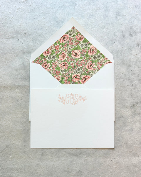 Arzberger CBS Engraved Stationery