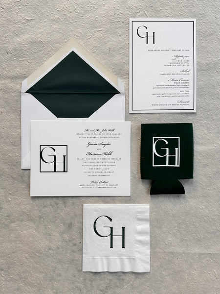 Gavin and Harrison - Wedding Invitations