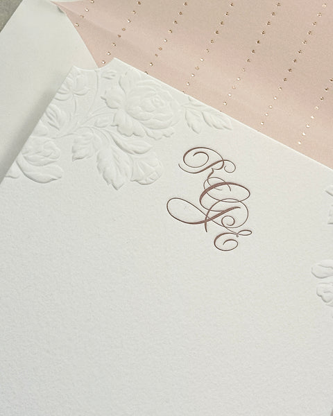 Rosalyn Bespoke Stationery by Bella Figura