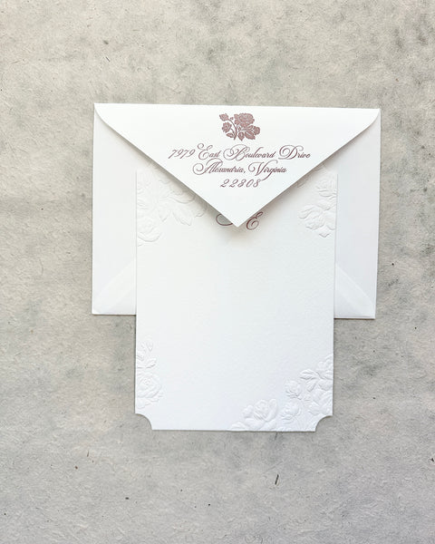 Rosalyn Bespoke Stationery by Bella Figura