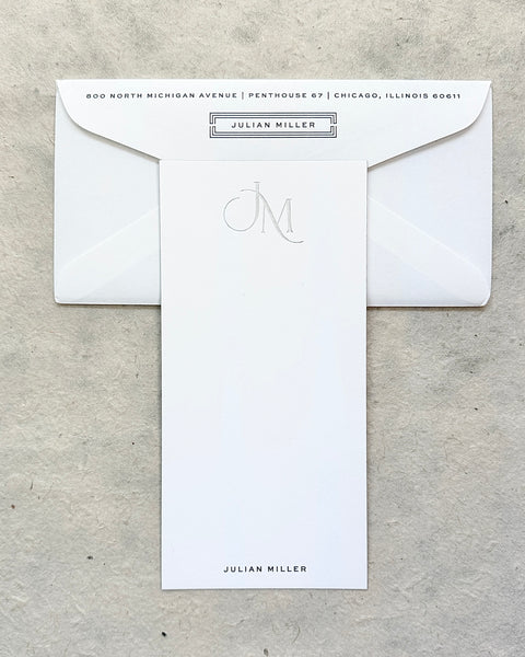 Julian Bespoke Stationery by Bella Figura