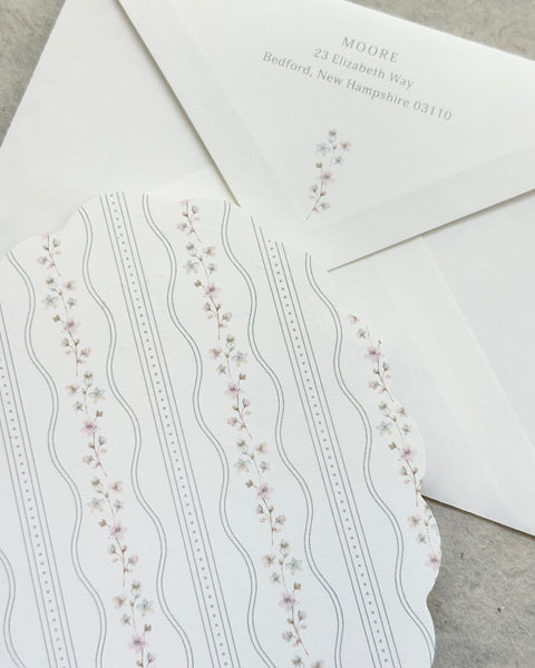 Hallie Bespoke Stationery by Bella Figura