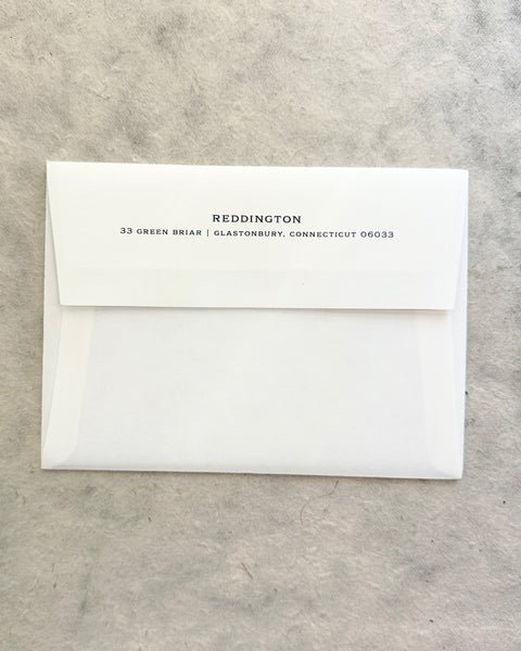Reddington Stationery by Bella Figura