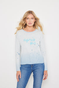 Après Sea Top in Iced Blue