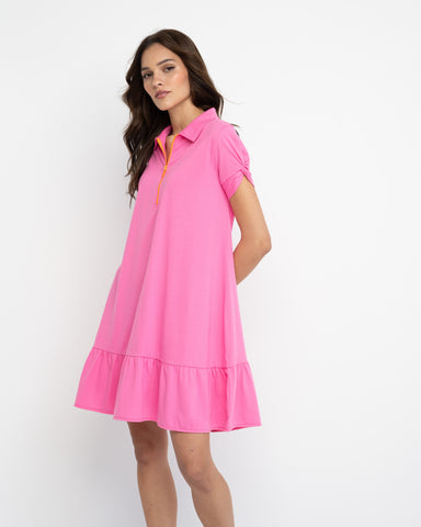 Courtside Dress in Passion