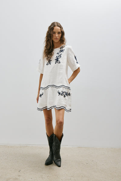 Lirio Dress/Off White