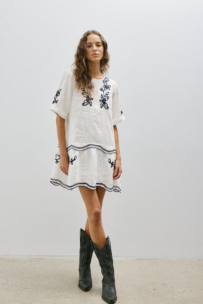 Lirio Dress/Off White