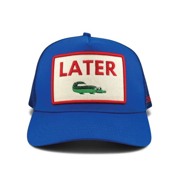 Later Gator Trucker - Blue